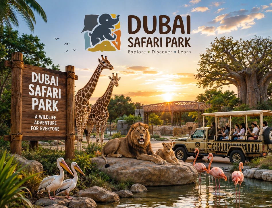 Dubai Safari Park wildlife experience in Al Warqa 5 Dubai