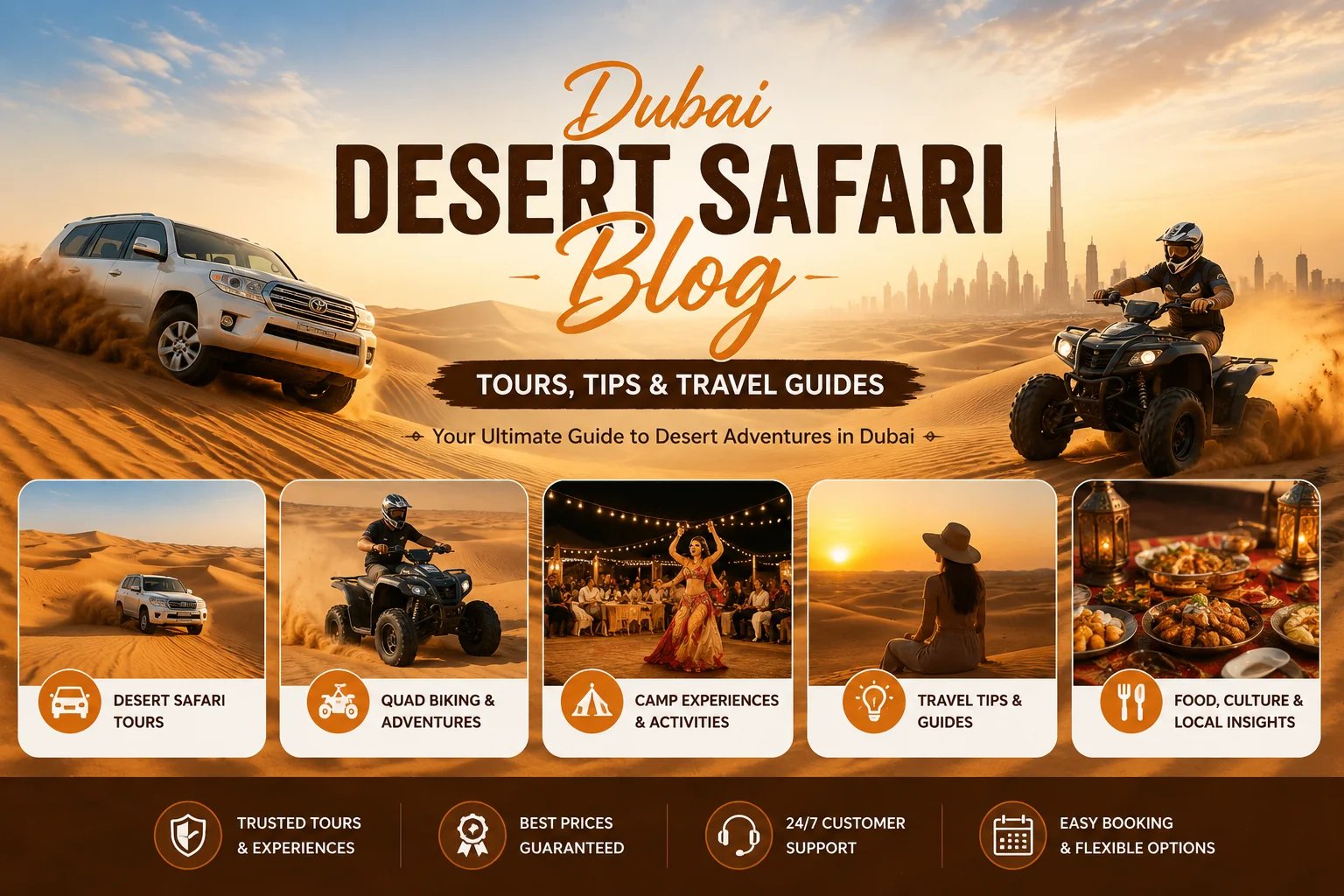 Dubai Desert Safari Guide: Morning, Evening, Sunrise or VIP?