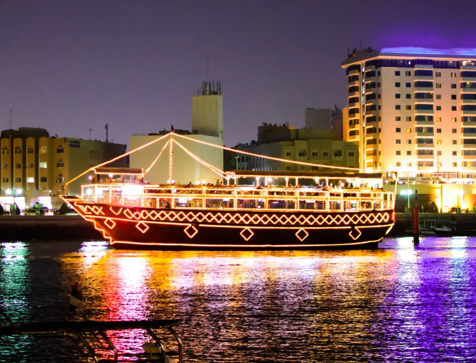 dhow cruise dinner